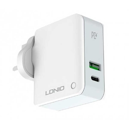 Şəbəkə şarj cihazı LDNIO Type-C to Lighting A4403C