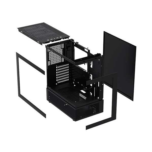 1st Player Mi7-A Mid Tower Black Case