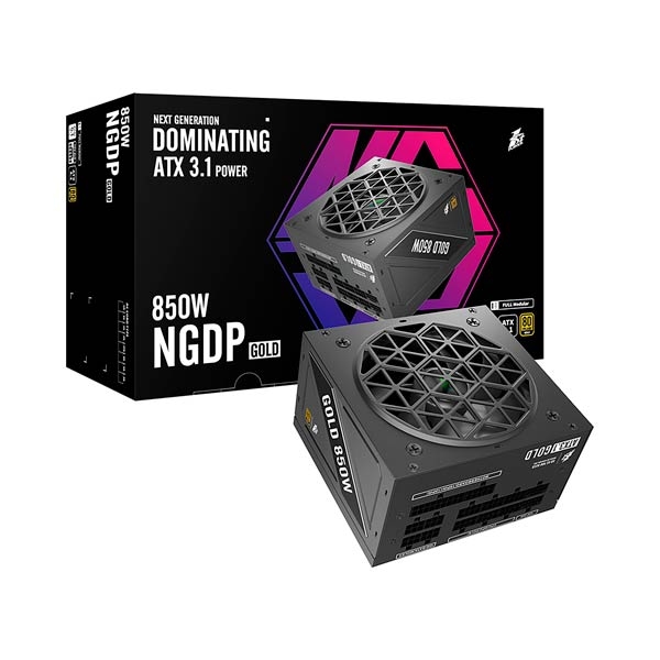 1stPlayer PSU ATX 3.1/PCI-E 5.1 850W Gold - HA-850BA4 Power Supply