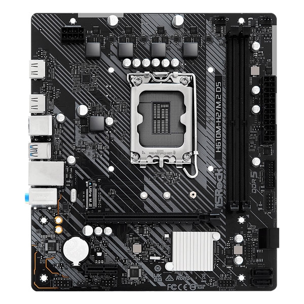 Asrock H610M-H2/M.2 D5 LGA 1700 Motherboard
