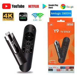 M98 Y9 TV Stick Android 11 S905 HD 4K 2GB +16 GB Dual Wifi with Remote Control