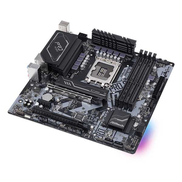 ASRock B660M Pro RS Micro ATX Motherboard