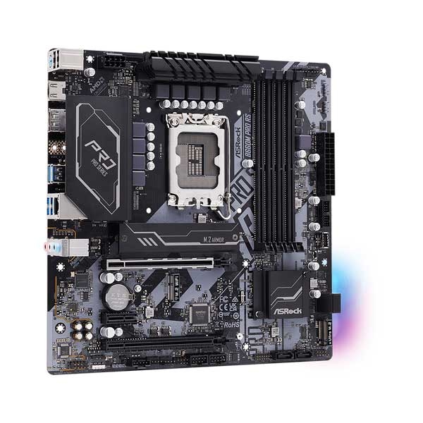 ASRock B660M Pro RS Micro ATX Motherboard