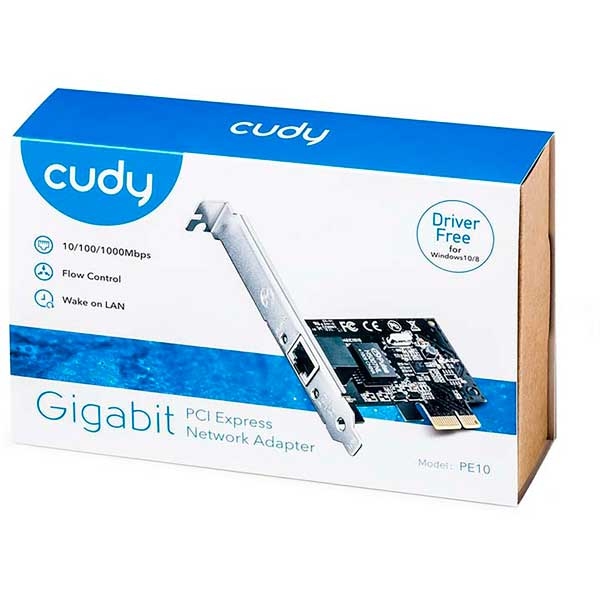 CUDY PE10 Gigabit PCI Express Adapter