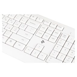 2E KS220 Wireless White Keyboard
