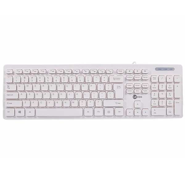 Lecoo CM102 USB Klaviatura və Mouse White
