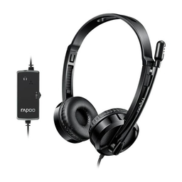 Rapoo H120 USB Stereo Headset Black