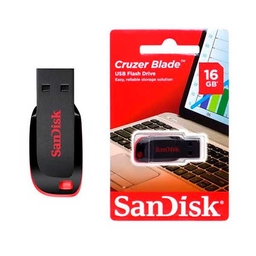  SanDisk Cruzer Blade Flash Drive 16GB