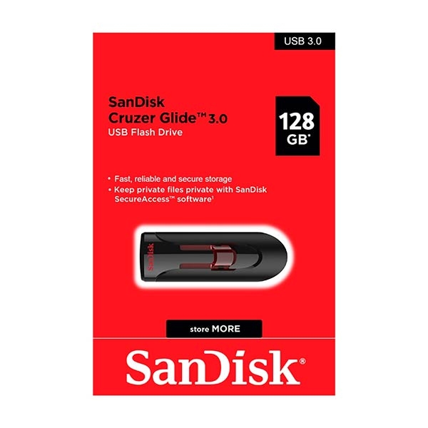 SanDisk Cruzer Glide 128GB USB Flash Drive
