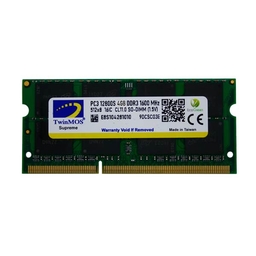 TwinMOS 4GB DDR3 1600MHz SO-DIMM for Notebook