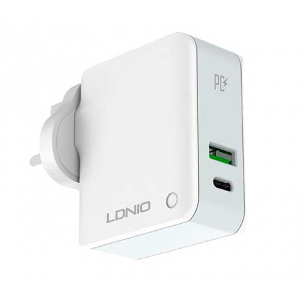 Şəbəkə şarj cihazı LDNIO Type-C to Lighting A4403C