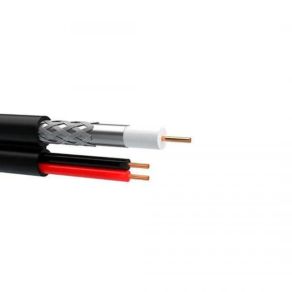 SHTURMANN F690BVCU+2*0,75 CCTV RG59 2+1 PE OUTDOOR 100M Koaksial kabel 