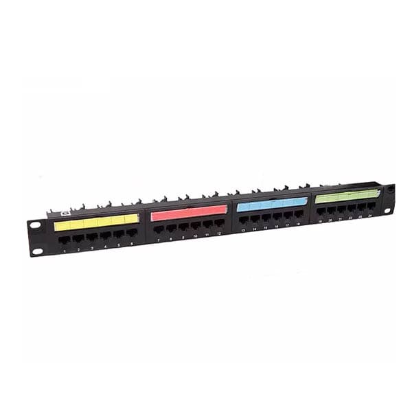 Gcabling 1U 24 Port UTP Cat6A