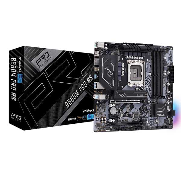 ASRock B660M Pro RS Micro ATX Motherboard