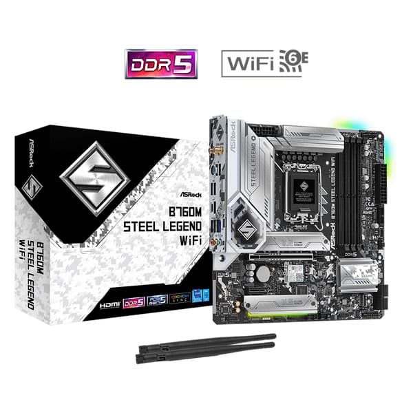 ASRock B760M Steel Legend WiFi Motherboard