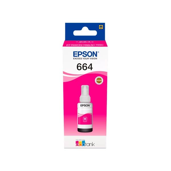 Epson 664 MG Ink Bottle (Magenta) - 70 ml