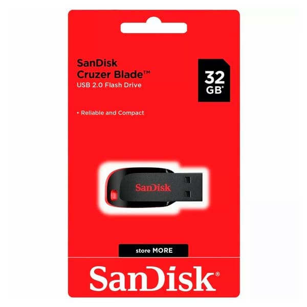 SanDisk Cruzer Blade Flash Drive 32GB