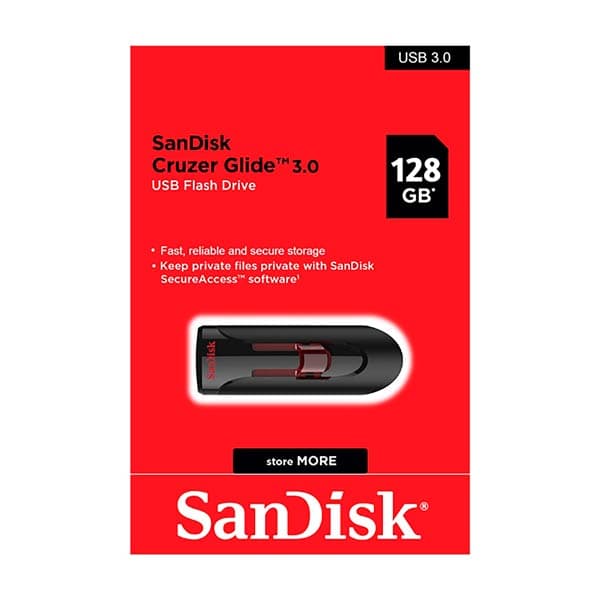 SanDisk Cruzer Glide 128GB USB Flash Drive