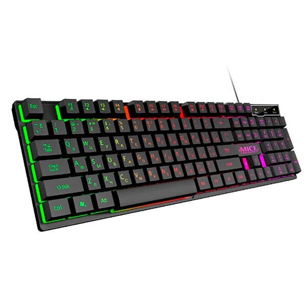 iMice AK 600 Gaming Membrane Keyboard LED Light